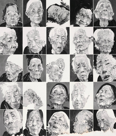 伤逝的肖像 · 中国“慰安妇”写真姜永安（江苏）210*180cm