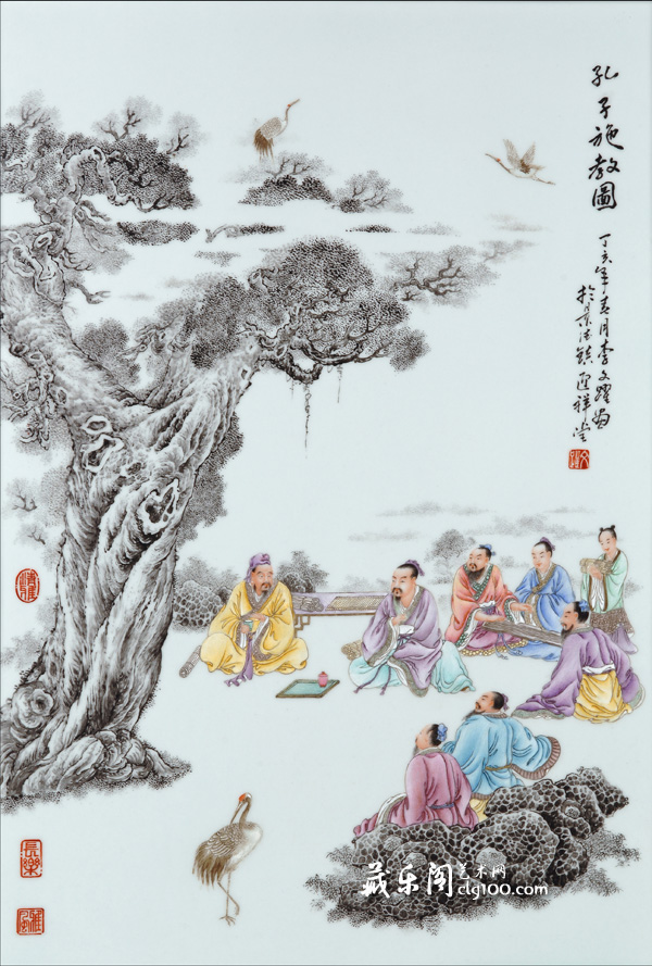 《孔子施教》