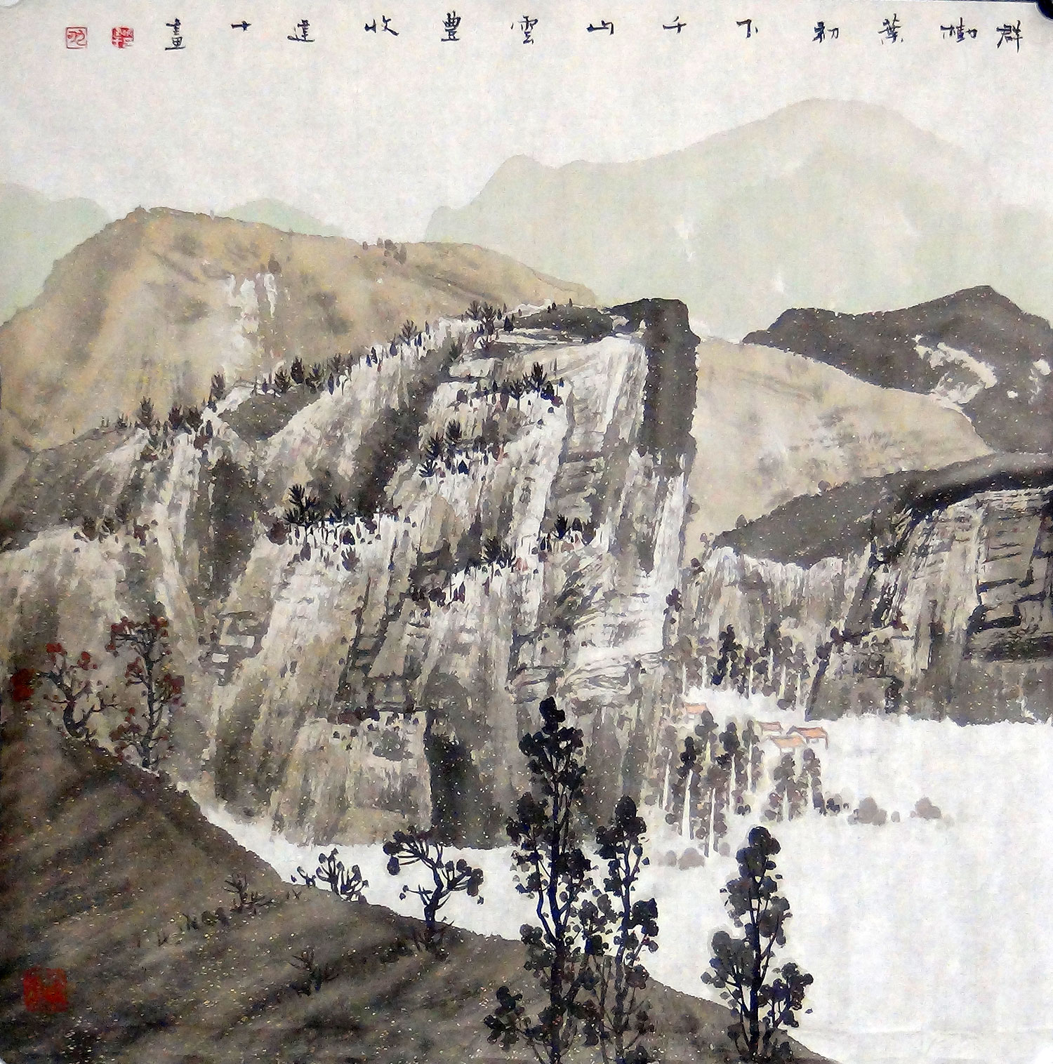 山水大图_青州画馆_画廊主页_雅昌艺术网