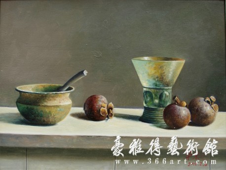 【编号559】华东 静物  2011年12月6日 39 x 29cm