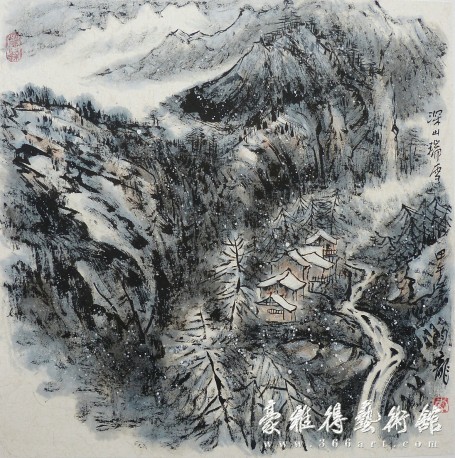 深山瑞雪