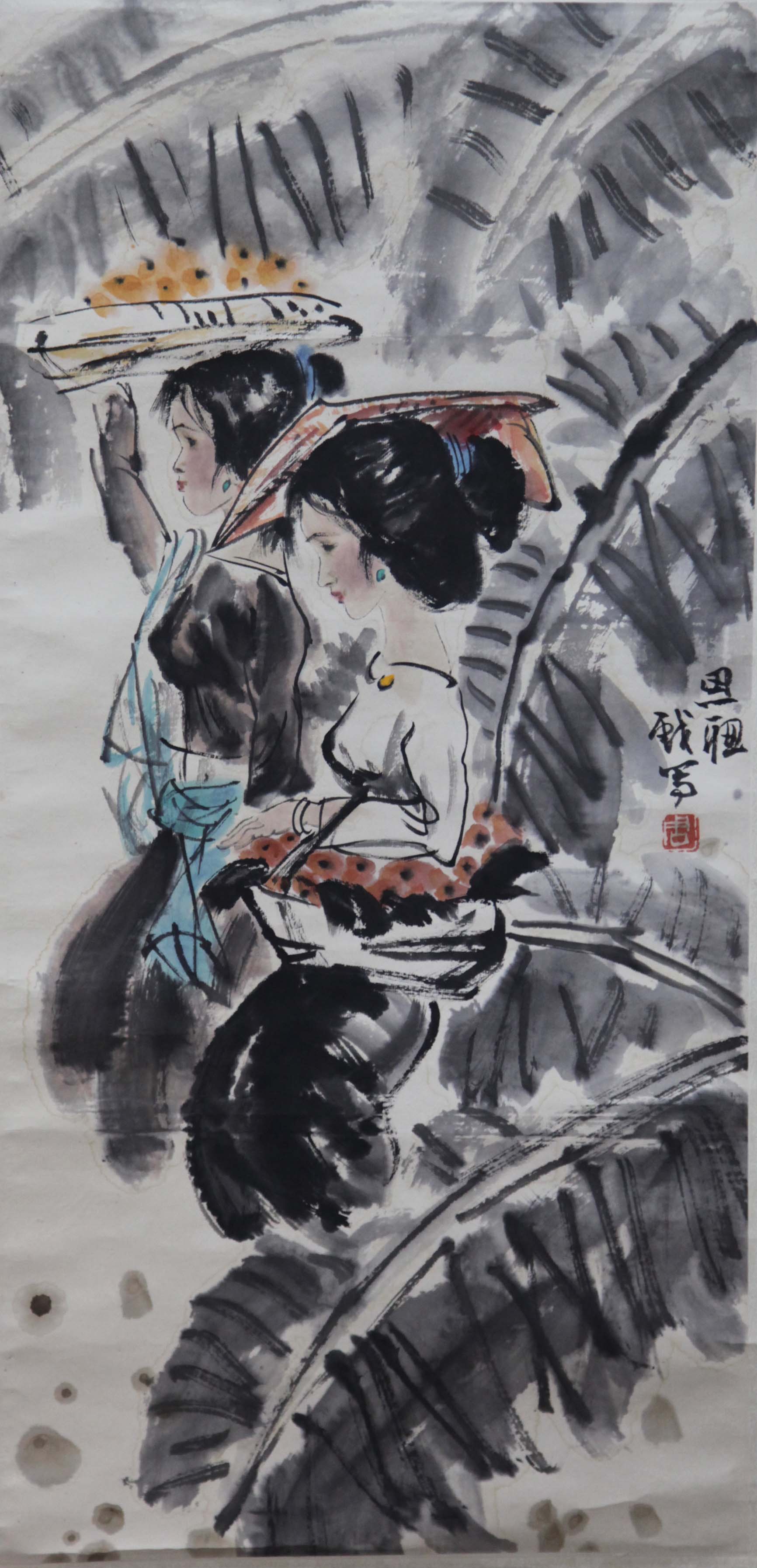 周思聪 作品分类 国画 售价 议价 尺寸 66x33cm 编号 162162