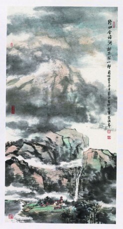 野水合诸涧 桃花成一村—102