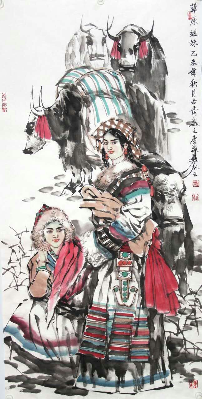 作品名称 李毅 作品分类 国画 售价 议价 尺寸 68x136cm 编号