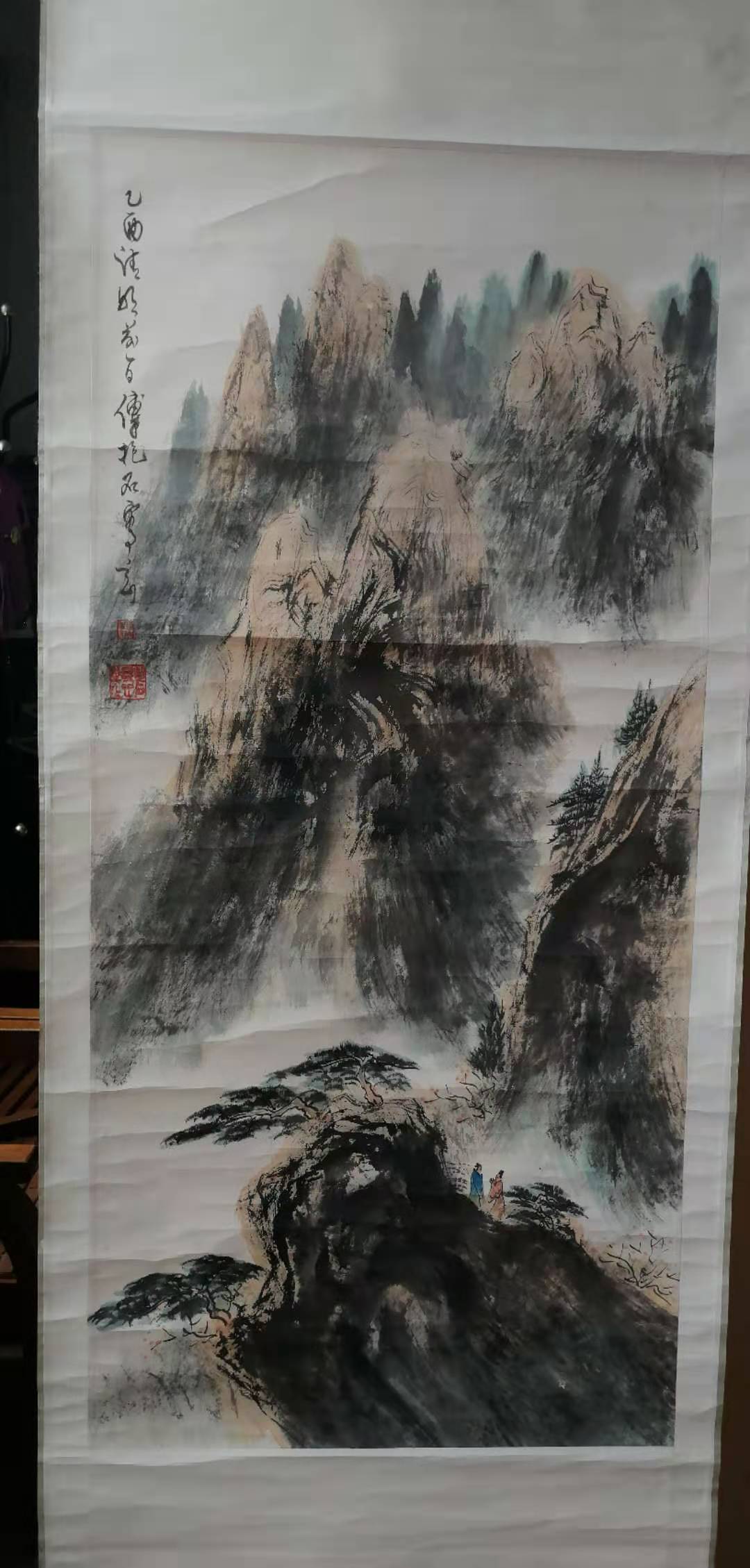 傅抱石山水画