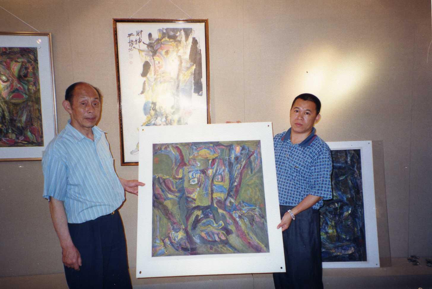 “聂干因画展”(2002年)