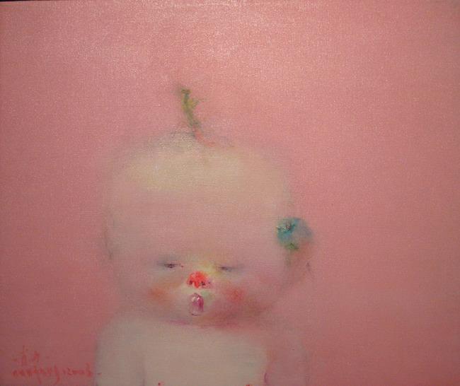 “幸福着生长”南方个人油画展(2007年)