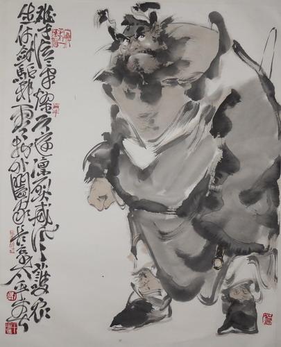 北京著名画家林跃平国画精品展