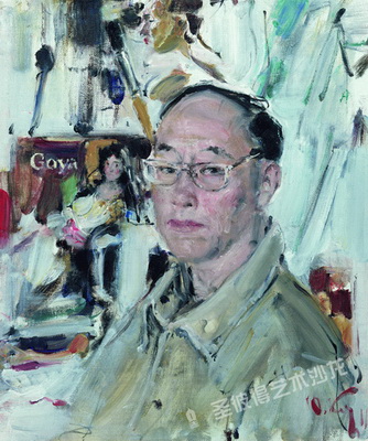 《中国收藏家沙爱德肖像》