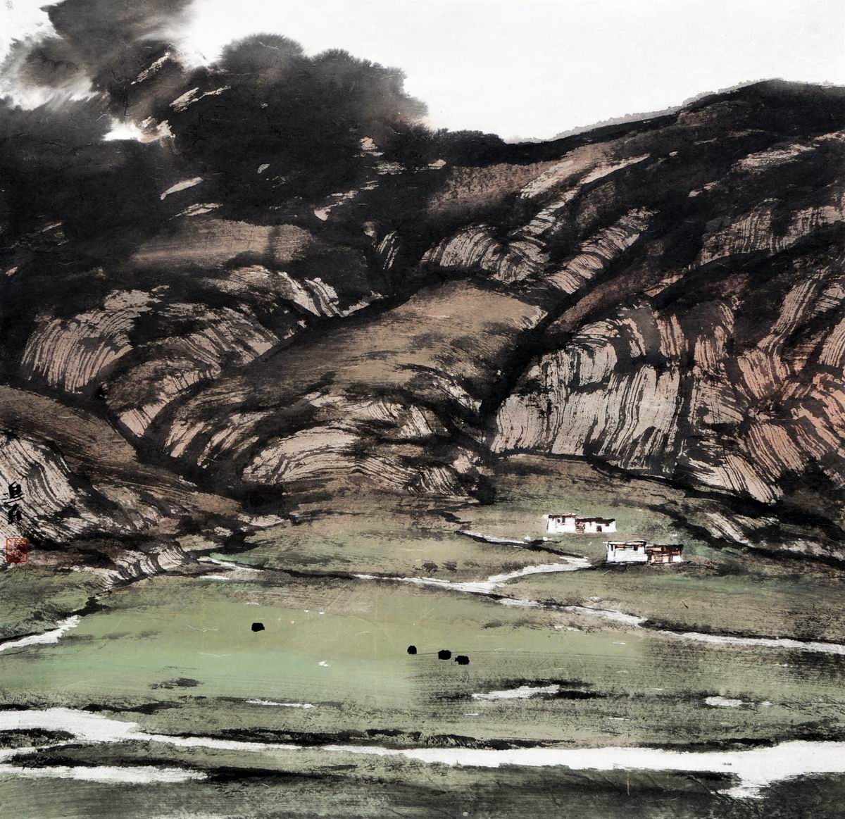西部情怀杨进民山水画展
