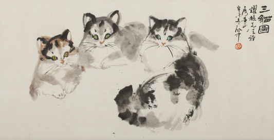 三猫图