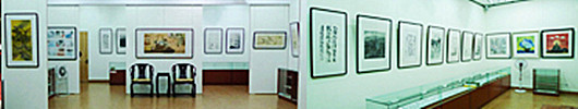 清溪画廊logo