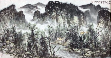 山水（带合影）