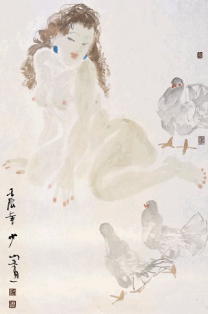 张少山人物画21