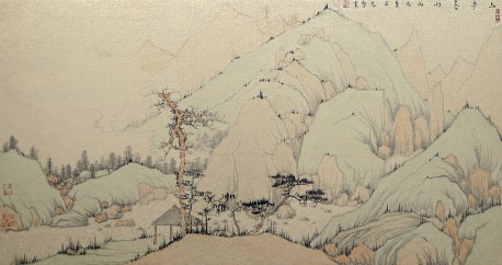 山亭春雨