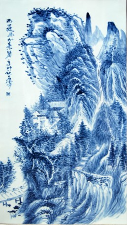 瓷板画