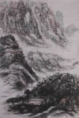 黄宾虹山水，纯手绘复制品2