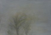 远处的树 油彩布面 35x50cm 2009年  拷贝