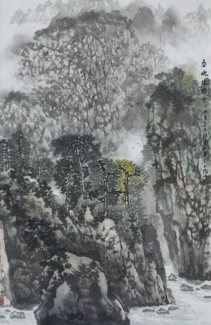 春晓绿野