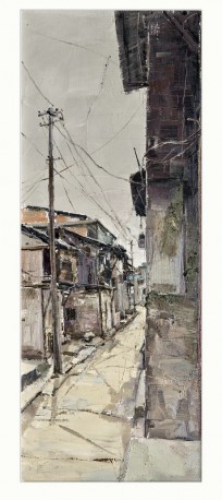 响午 100x40cm  2012年谭杰