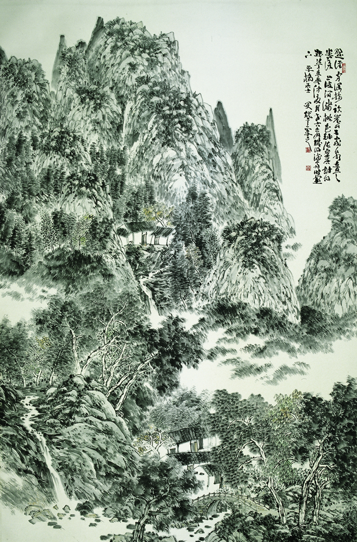 闵锐山水