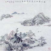 《山水》