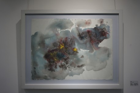 张小涛《幻境》 纸本水彩 58X78cm 2013