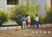 朝鲜画/朝鲜油画-童趣