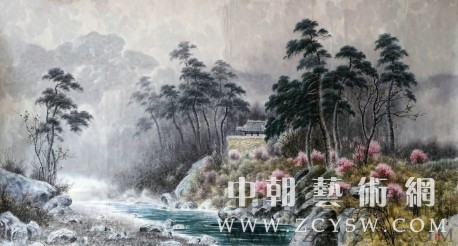 朝鲜画/朝鲜油画-清溪堂