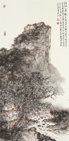 刘诗东《行洲长韵》34x69