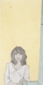 《新女性系列之二》纸本水墨136cm×68cm2014