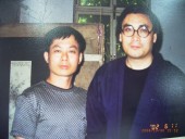 02年拜访着名画家刘万鸣先生