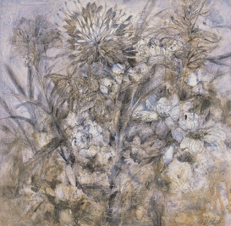 百草园系列·清秋 61x61cm 布面油画  2008