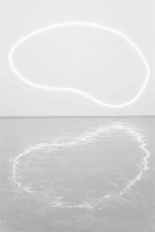 岛屿，软性霓虹灯，600x400cm，2014