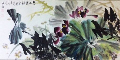 中国实力派花鸟画家---杨金玲《墨玉香飘》