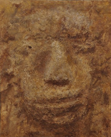 《老万头像》－180cm×220cm