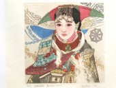 民族服饰·藏族姑娘2100