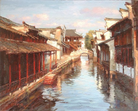 陈泰如 浙江乌镇 80×65