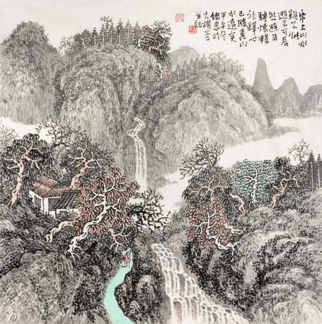 纸上山水 