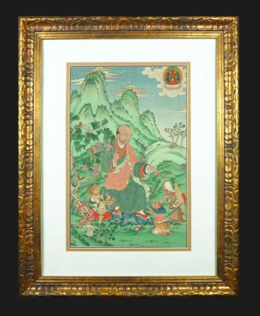 西藏唐卡十八罗汉8