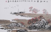 曾嵘《山水画》