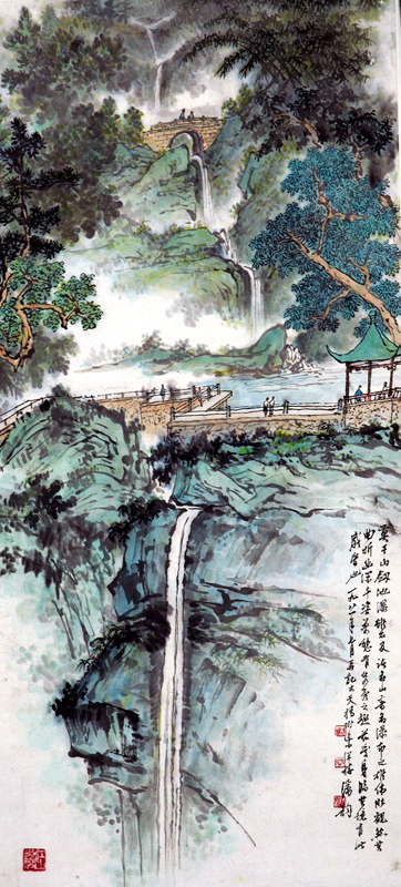 莫干山剑池瀑