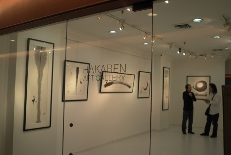 田旭桐禅意水墨作品亚洲巡回展展览现场（新加坡）