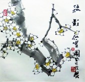 2《疏影似雪图》12013年45X45