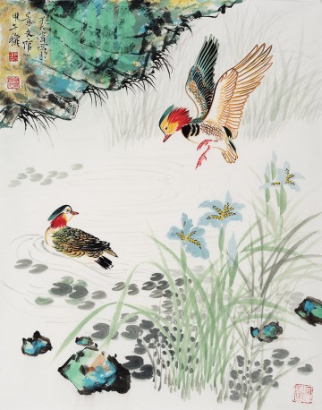 收藏未来 山东美协尹大伟作品 工笔画国画艺术品