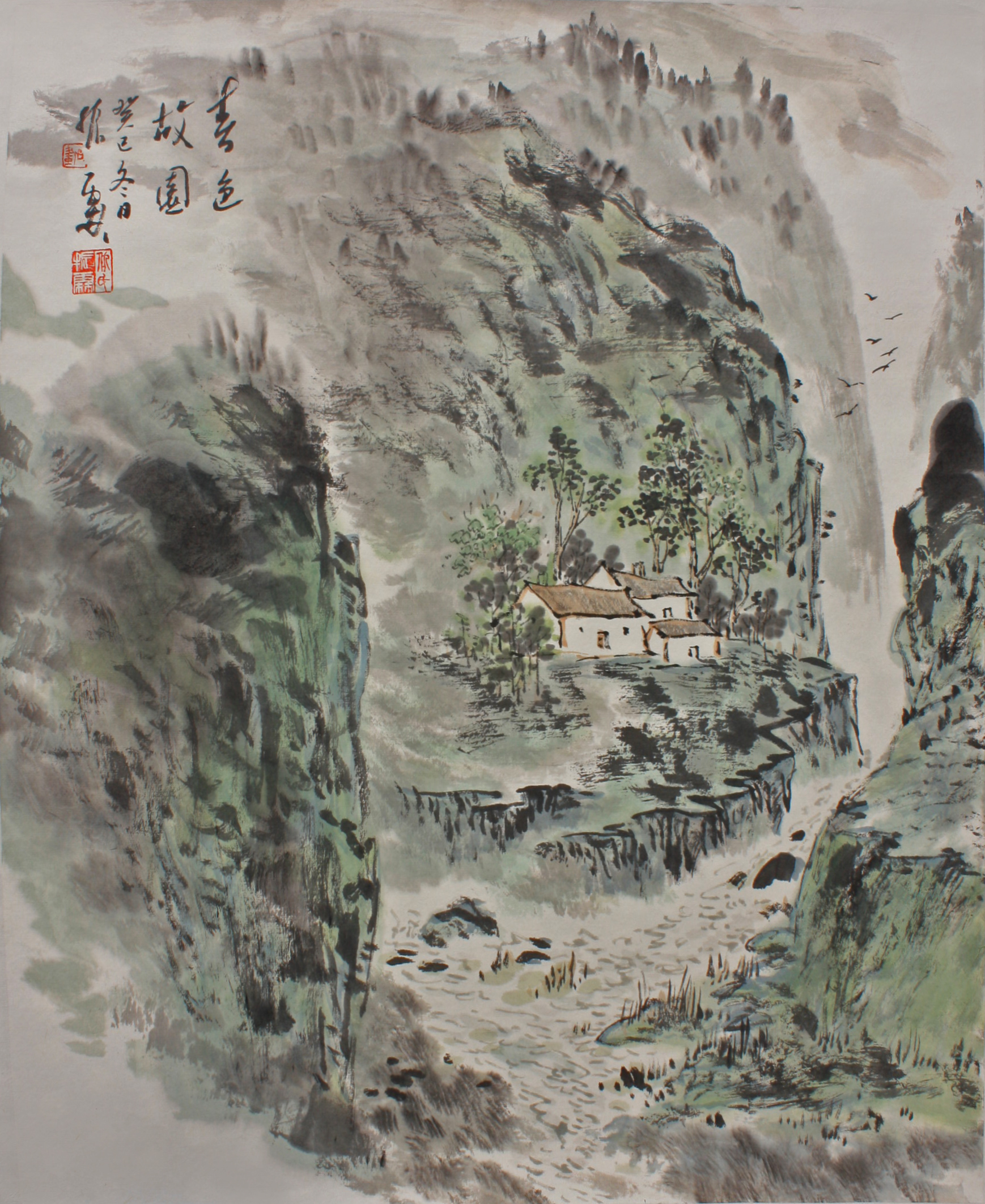 春色故园   52X43cm