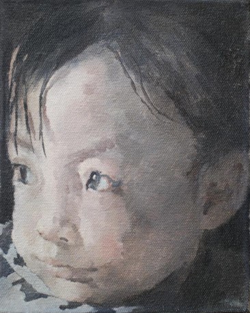 村里的孩子1 Children in Our Village1 25cm x 20cm