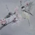 春声1 Walking Into Spring1 30x30cm Oil on Canvas