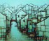 水乡停泊 Water Town  Berths 100cm x 120cm