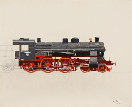 德国XⅡH.N蒸汽机车 